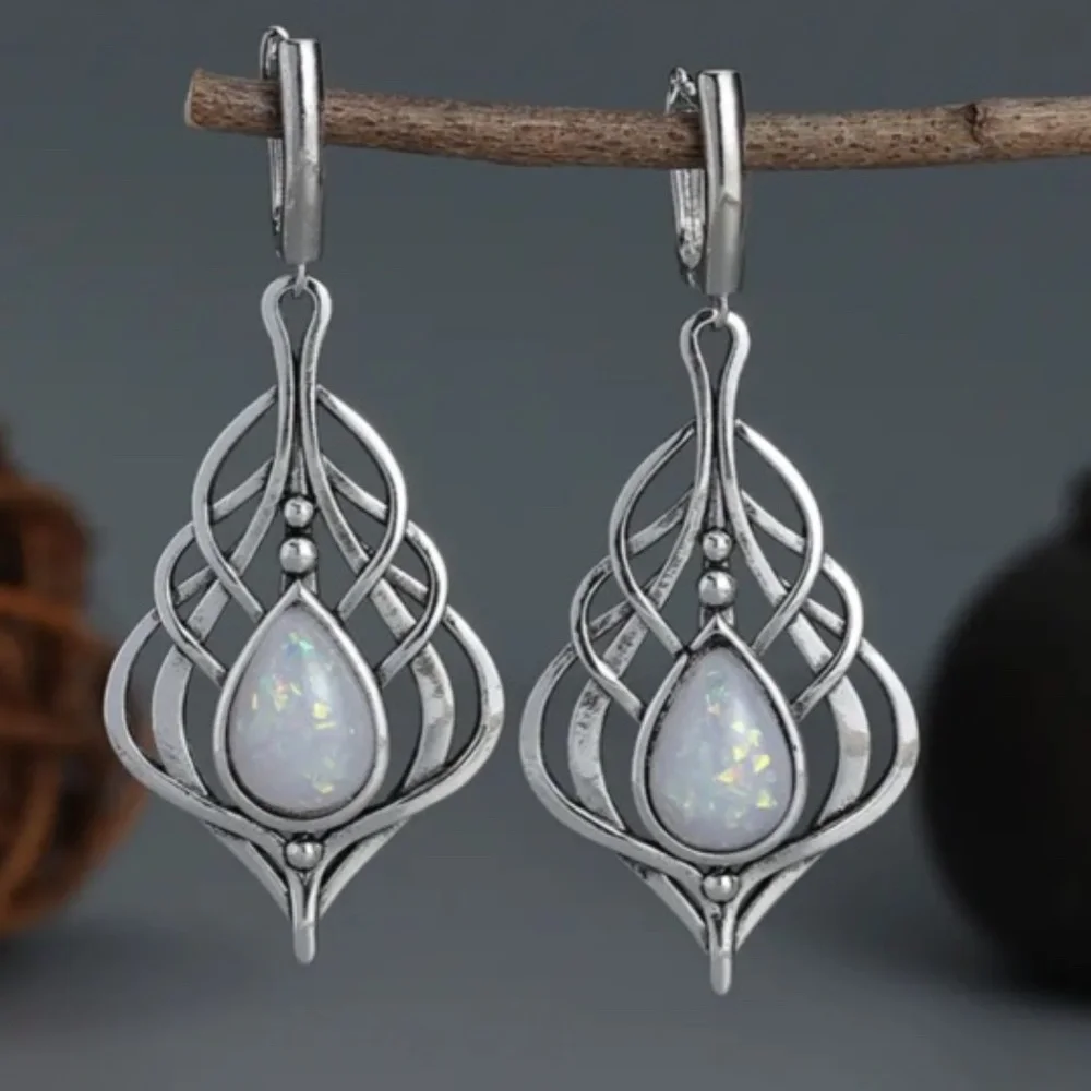 NWT! Silver Tone Scroll Filigree Pierced Dangle Earrings! $18 each OR 2/$30!